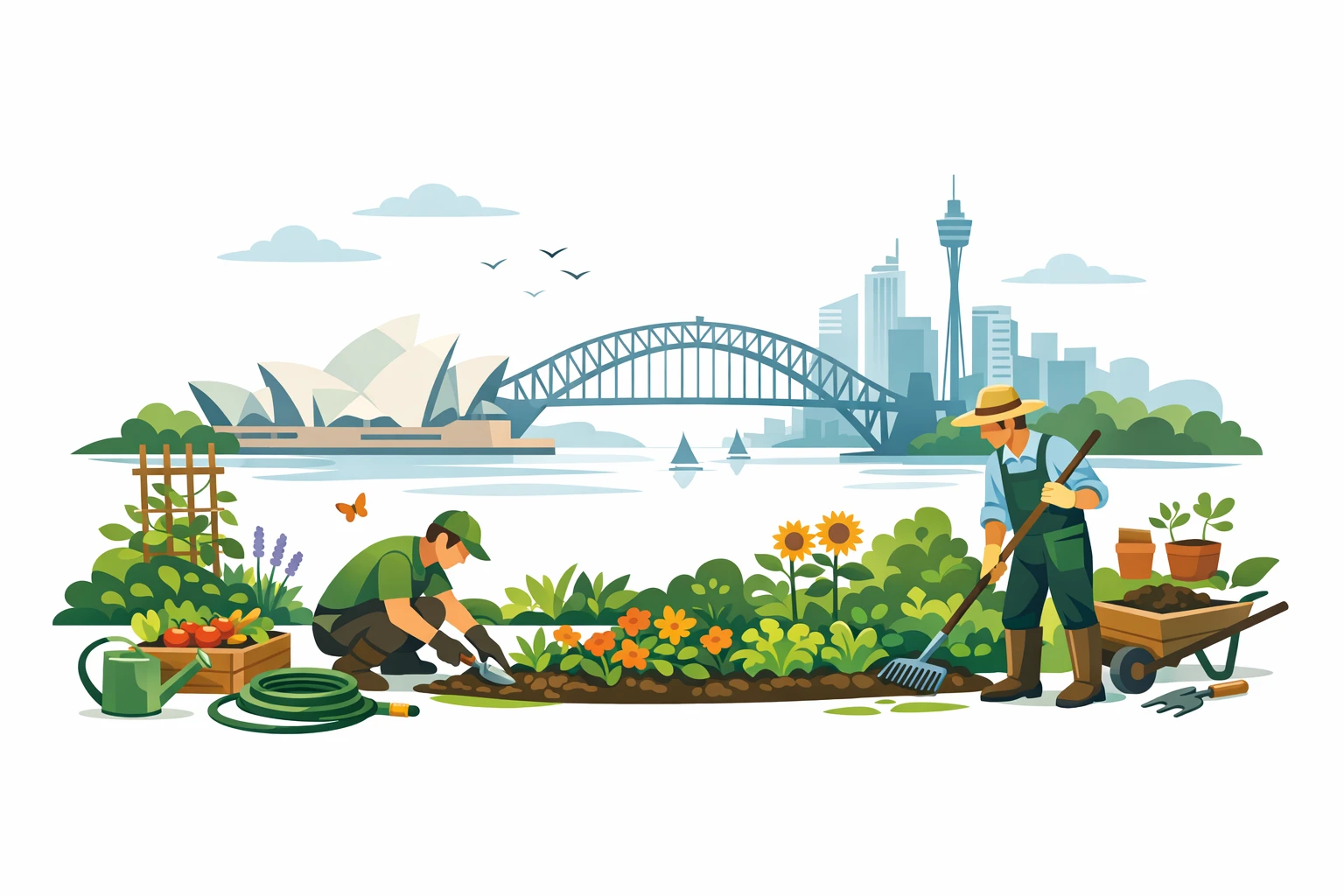 Gardeners in Sydney