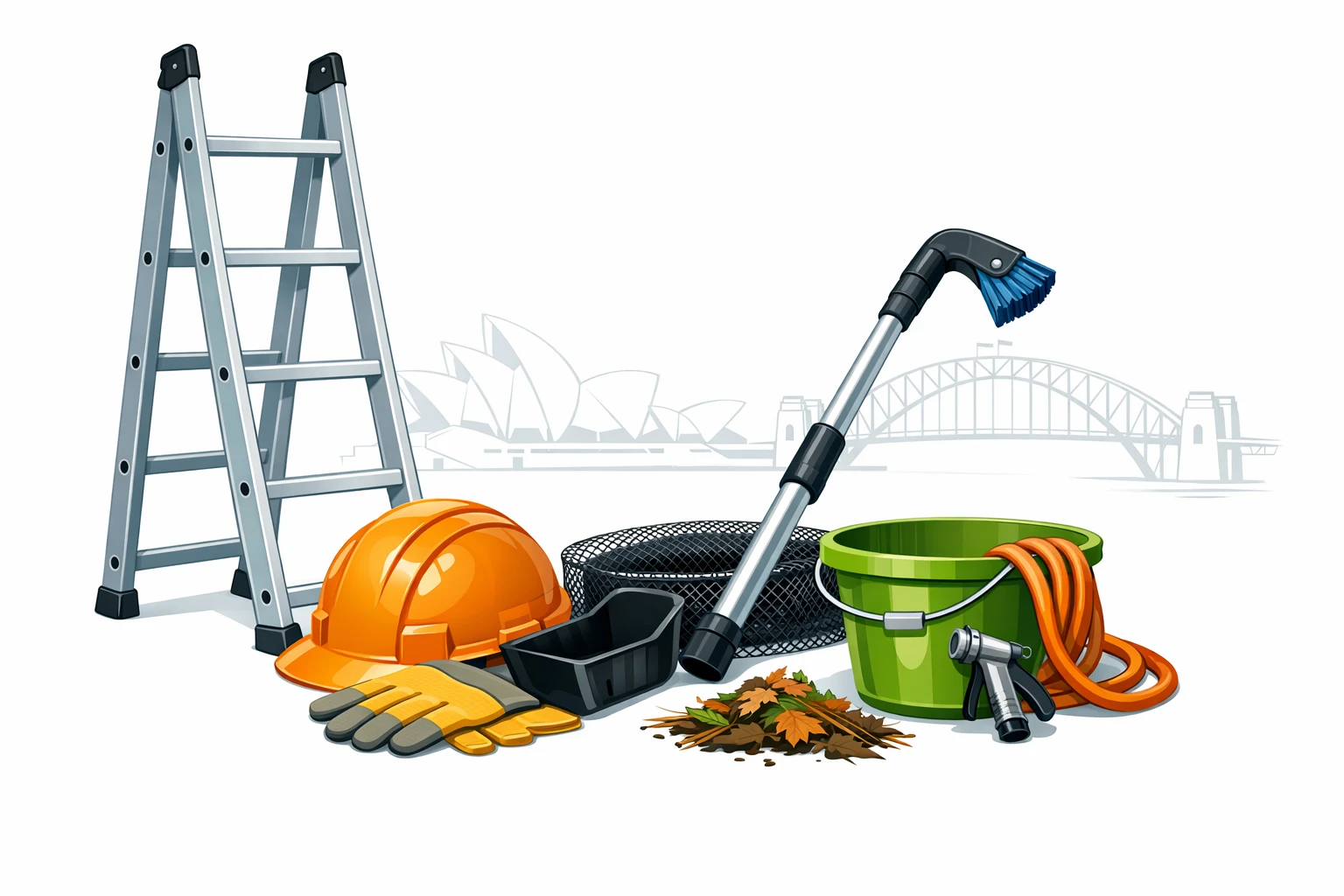 Gutter cleaning in Sydney