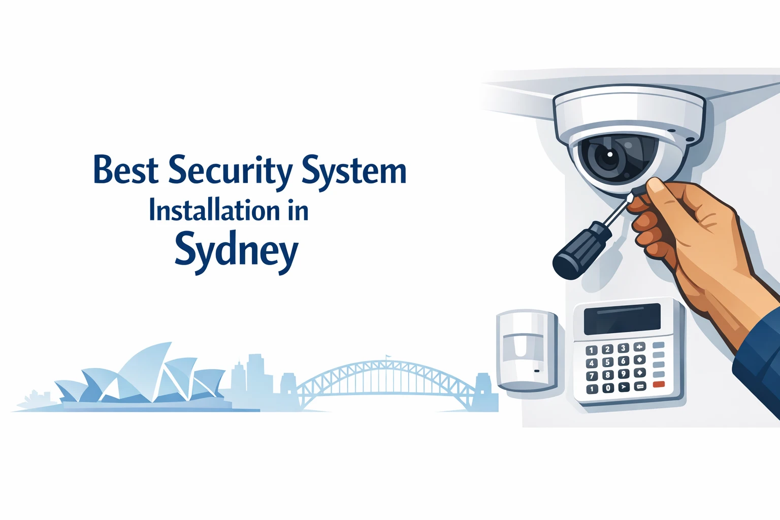 Security system installation in Sydney