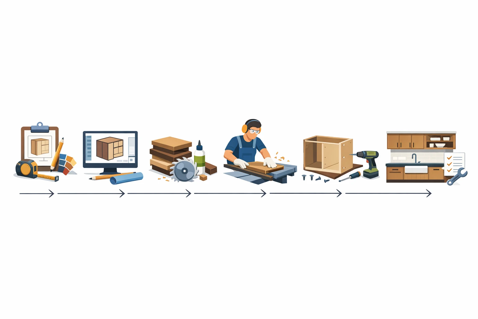 Key Components of a Cabinet Maker's Work