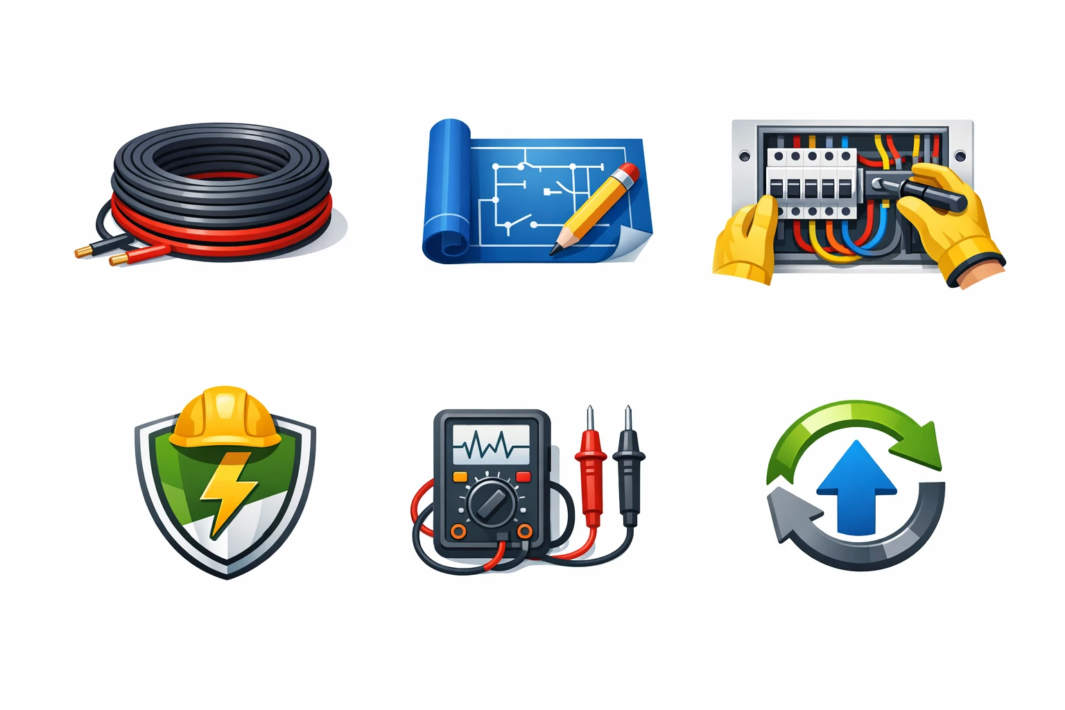 Key Components of Electricians' Work