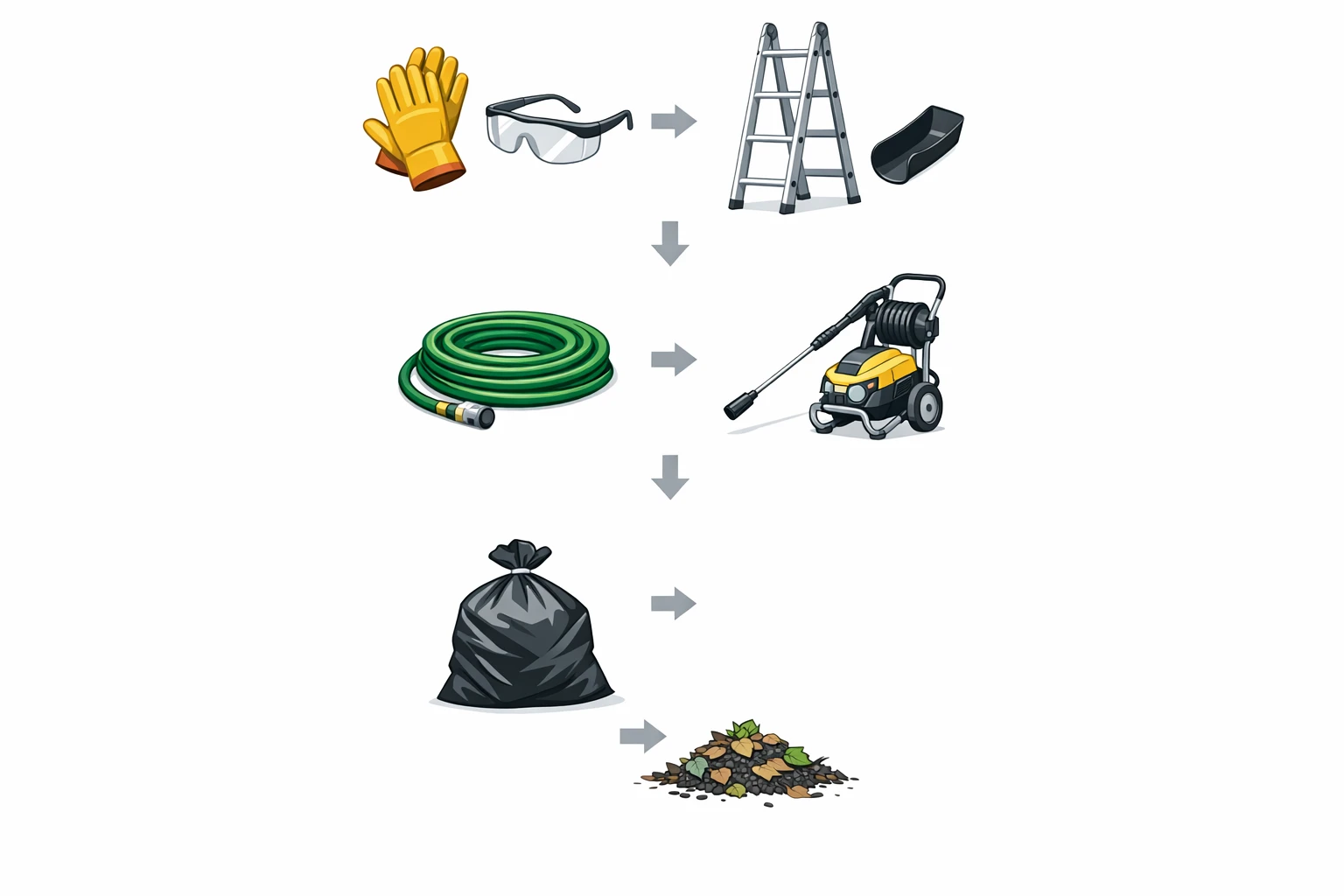 Key Components of Gutter Cleaning