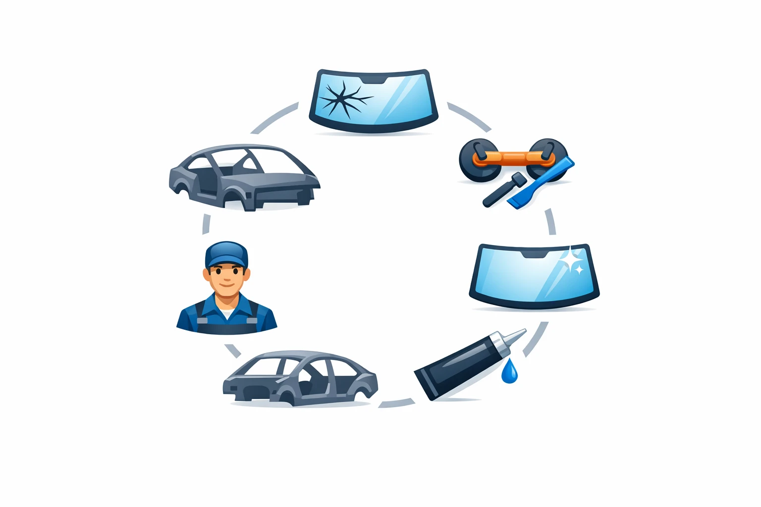 Key Components of Windscreen Replacement
